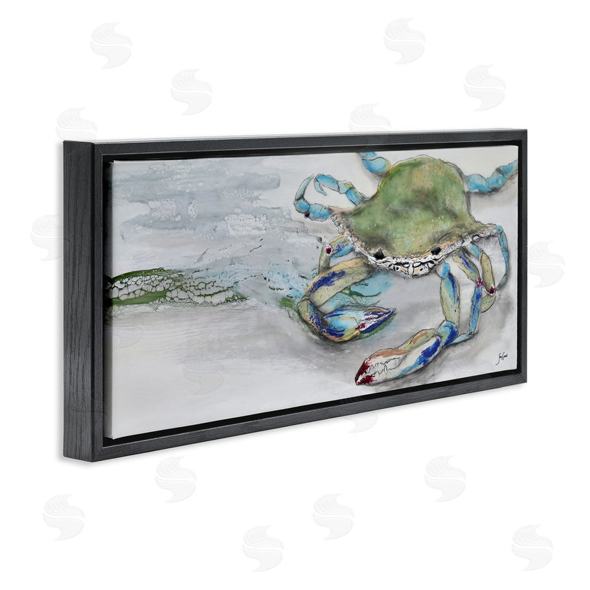 Stacy Gresell | Vivid Crab on Beach Shoreline