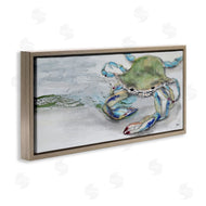 Stacy Gresell | Vivid Crab on Beach Shoreline