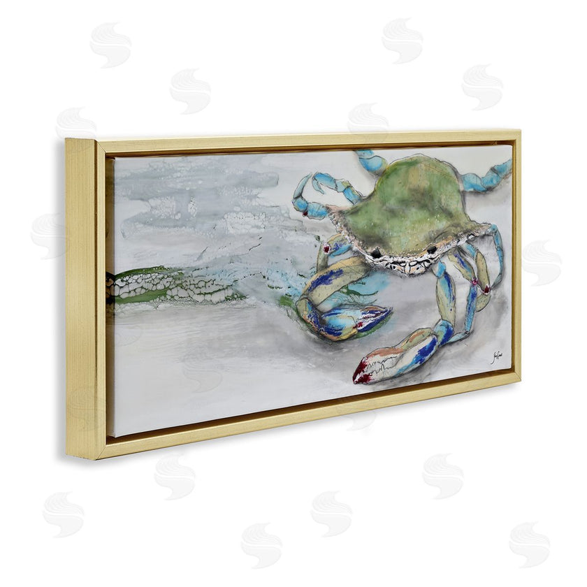 Stacy Gresell | Vivid Crab on Beach Shoreline