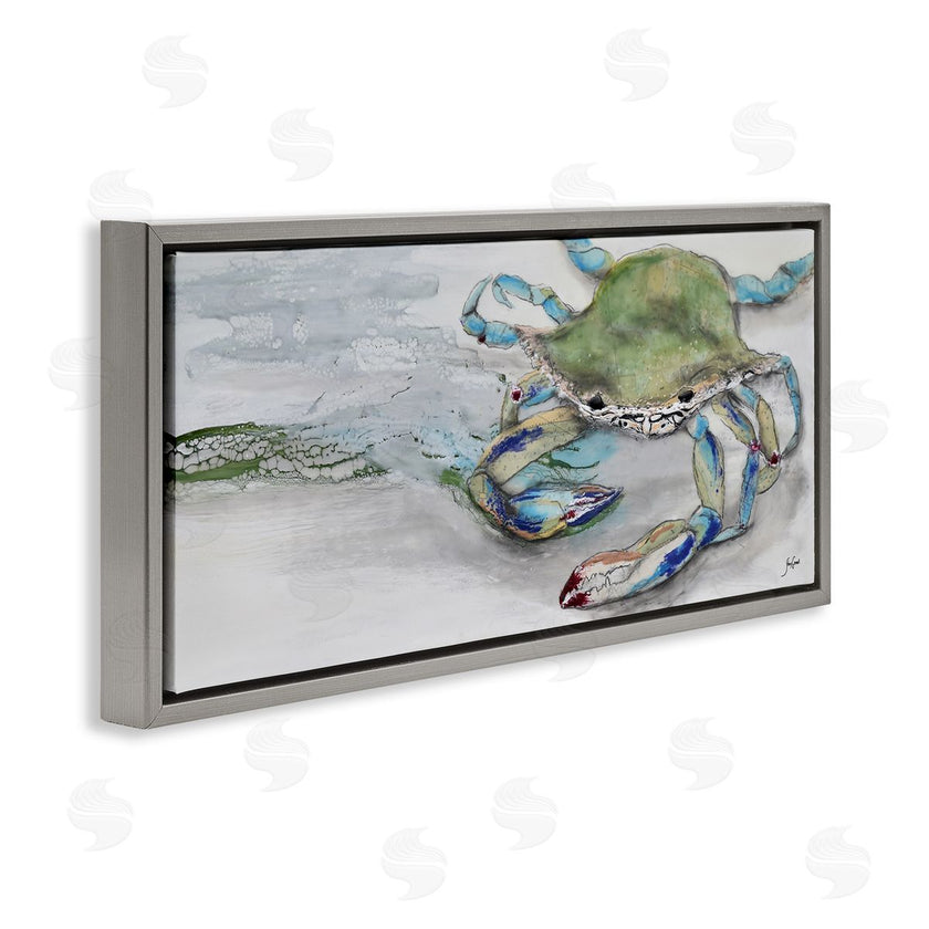 Stacy Gresell | Vivid Crab on Beach Shoreline