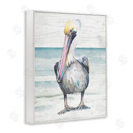 Patricia Pinto | Pelican Bird Standing on Beach