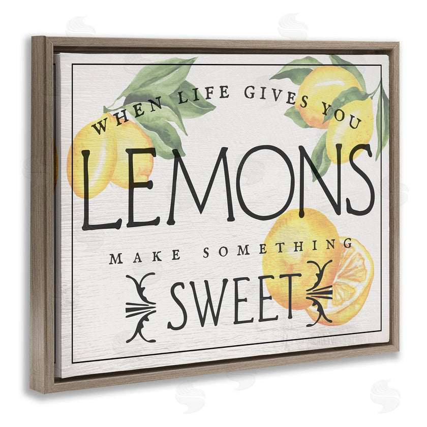 Stupell Studio | Bold Vintage Life Gives Lemons