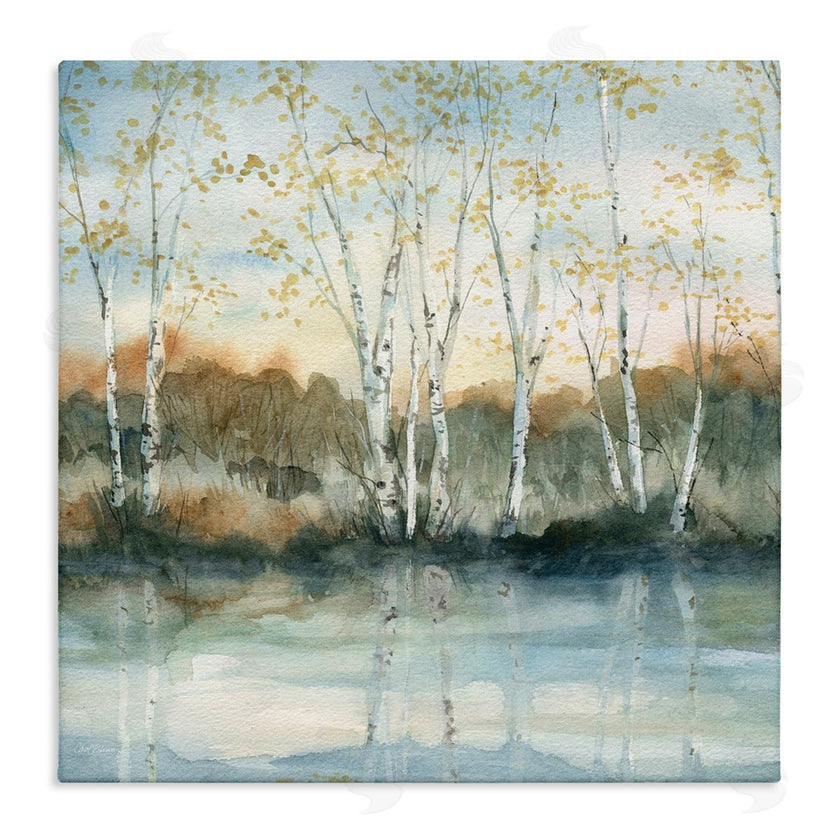 Carol Robinson | Quaint Birch Tree Reflections