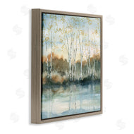 Carol Robinson | Quaint Birch Tree Reflections