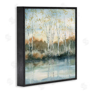 Carol Robinson | Quaint Birch Tree Reflections