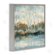 Carol Robinson | Quaint Birch Tree Reflections