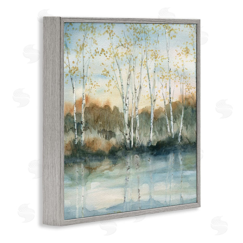 Carol Robinson | Quaint Birch Tree Reflections