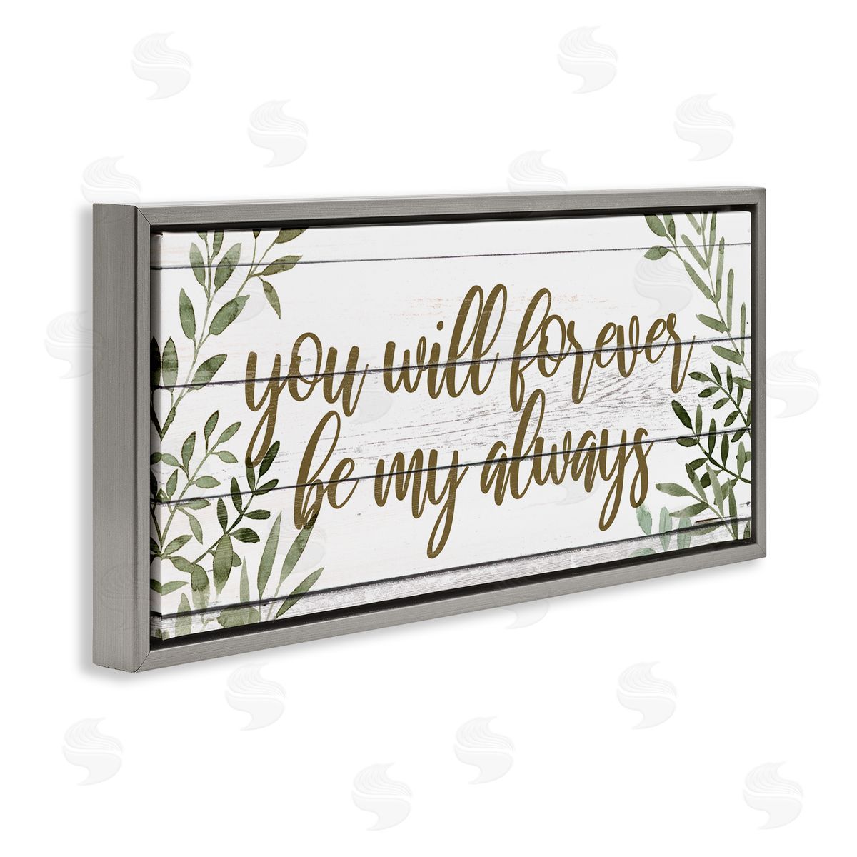Grace Popp Forever Be My Always Romantic Botanical Sprig Border 