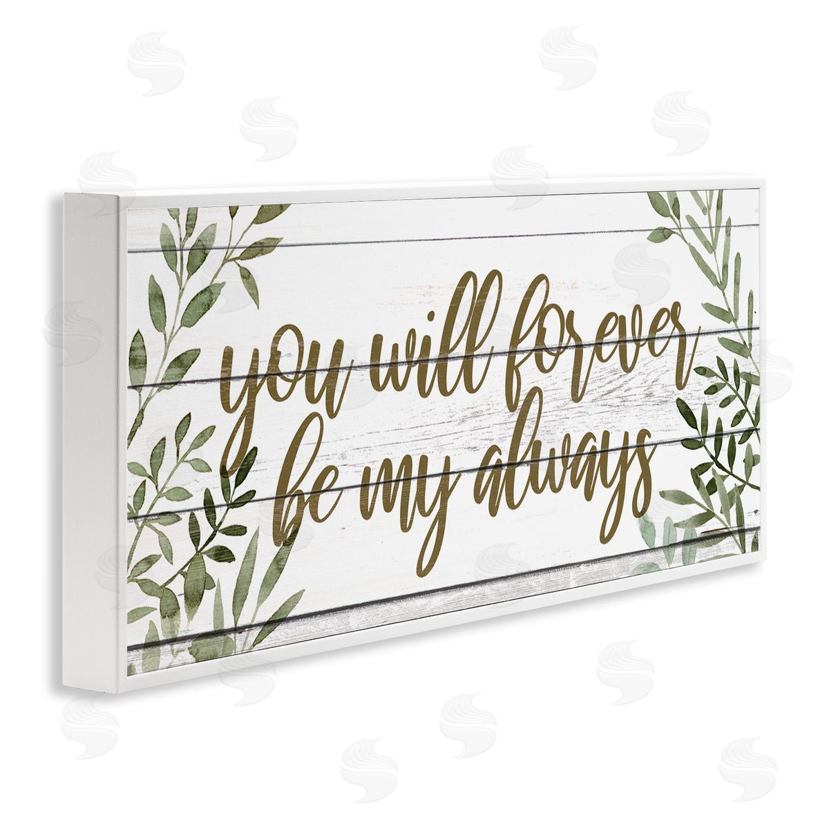 Grace Popp Forever Be My Always Romantic Botanical Sprig Border 