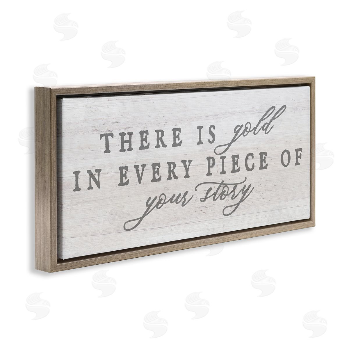 Stupell Studio Gold In Your Story Inspirational Motivating Typography