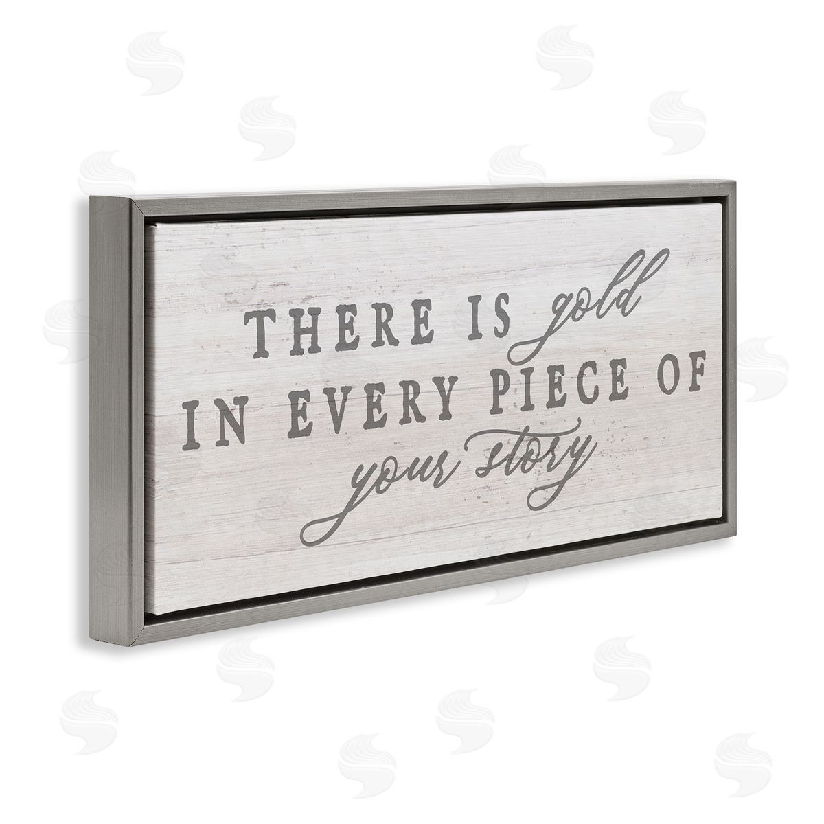 Stupell Studio Gold In Your Story Inspirational Motivating Typography