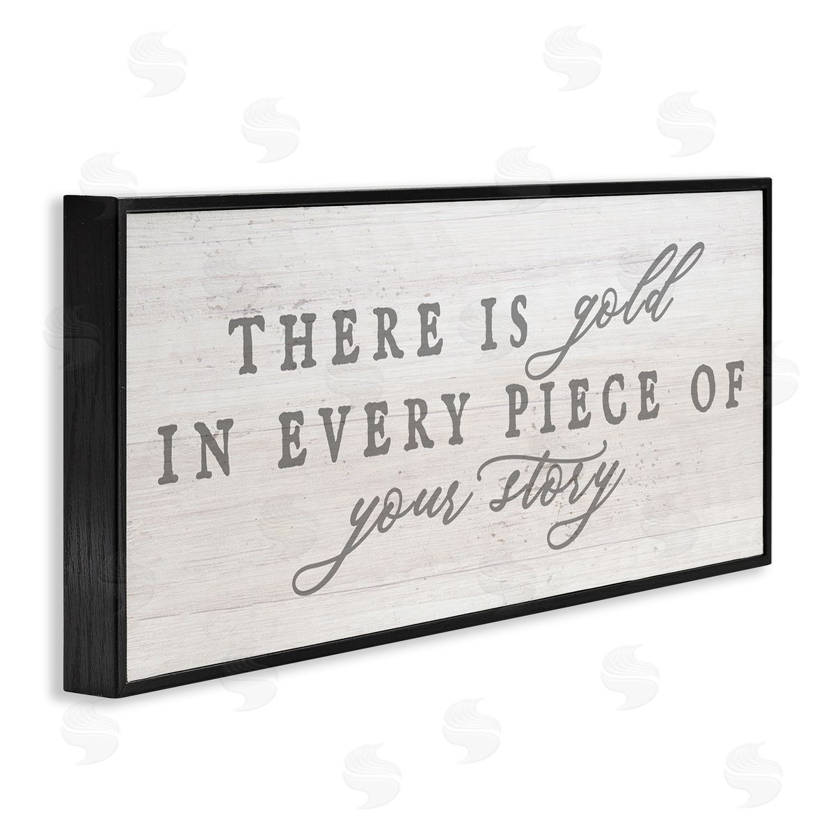 Stupell Studio Gold In Your Story Inspirational Motivating Typography