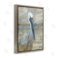 Paul Brent | Coastal Pelican Bird Abstract Portrait