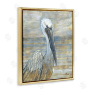 Paul Brent | Coastal Pelican Bird Abstract Portrait