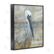 Paul Brent | Coastal Pelican Bird Abstract Portrait
