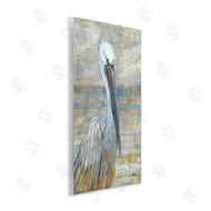 Paul Brent | Coastal Pelican Bird Abstract Portrait