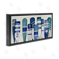 Paul Brent | Port Oars Nautical Blue Patterns
