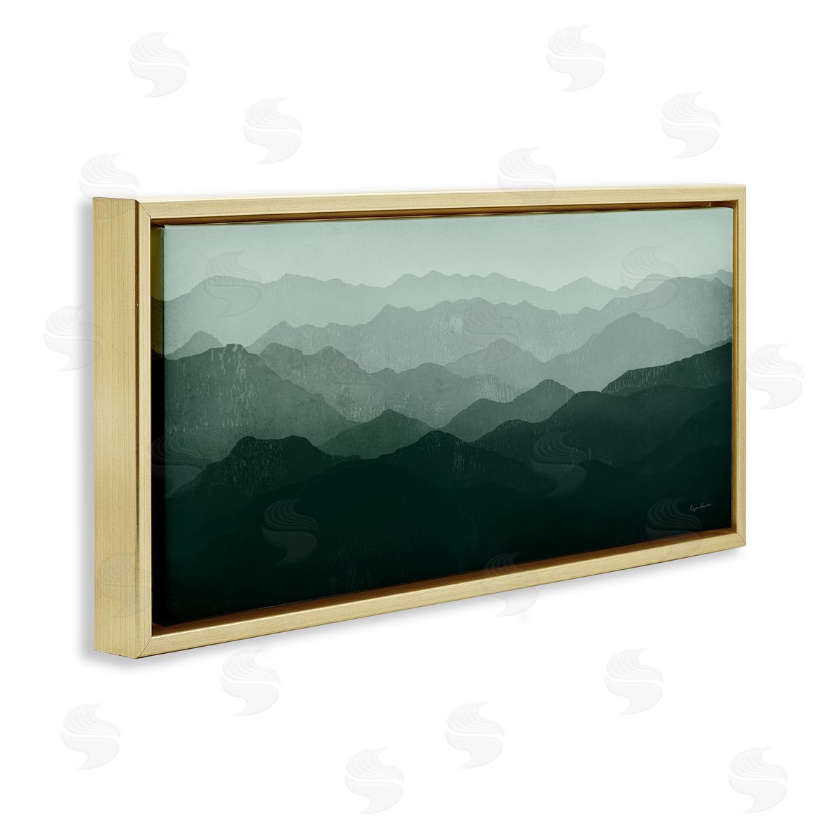 Ryan Fowler Foggy Panoramic Mountain Range 