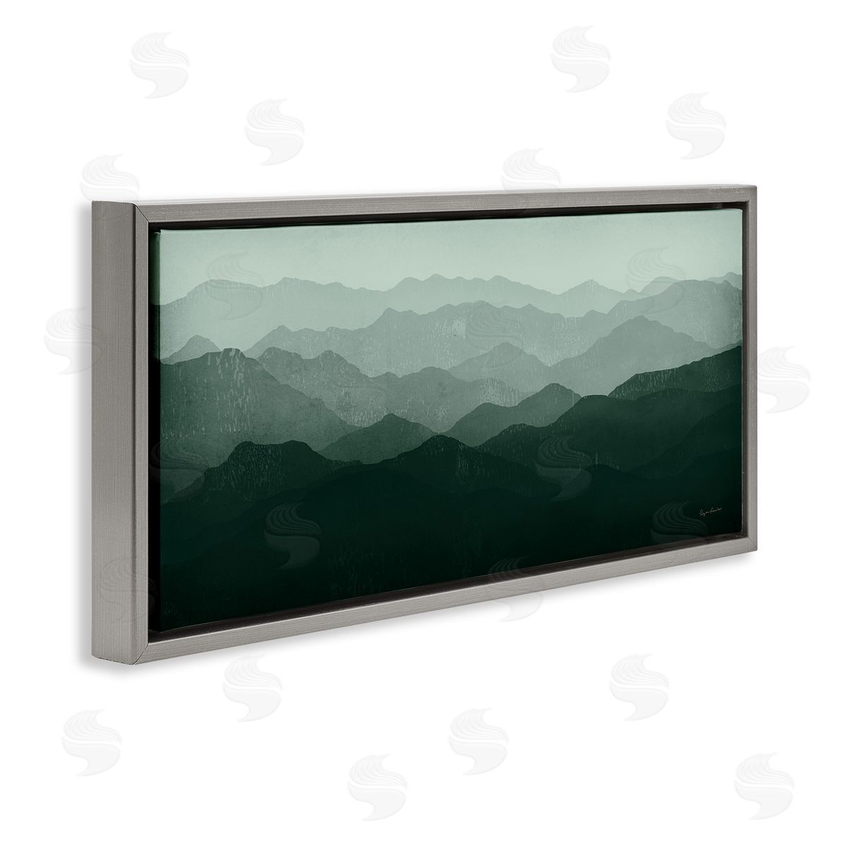 Ryan Fowler Foggy Panoramic Mountain Range 