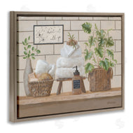 Pam Britton | Comforting Bathroom Spa Still Life