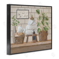 Pam Britton | Comforting Bathroom Spa Still Life