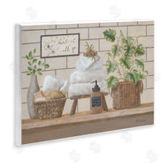 Pam Britton | Comforting Bathroom Spa Still Life