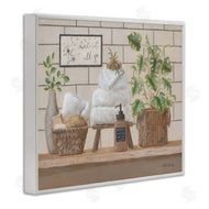 Pam Britton | Comforting Bathroom Spa Still Life