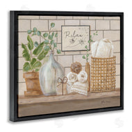 Pam Britton | Uplifting Bathroom Spa Relax Scene