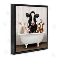 Elizabeth Tyndall | Country Animals Farmhouse Claw Bathtub