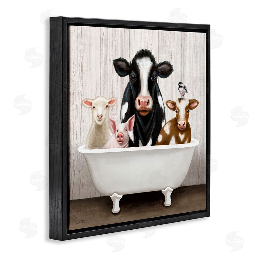Elizabeth Tyndall | Country Animals Farmhouse Claw Bathtub