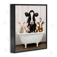Elizabeth Tyndall | Country Animals Farmhouse Claw Bathtub