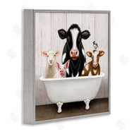 Elizabeth Tyndall | Country Animals Farmhouse Claw Bathtub