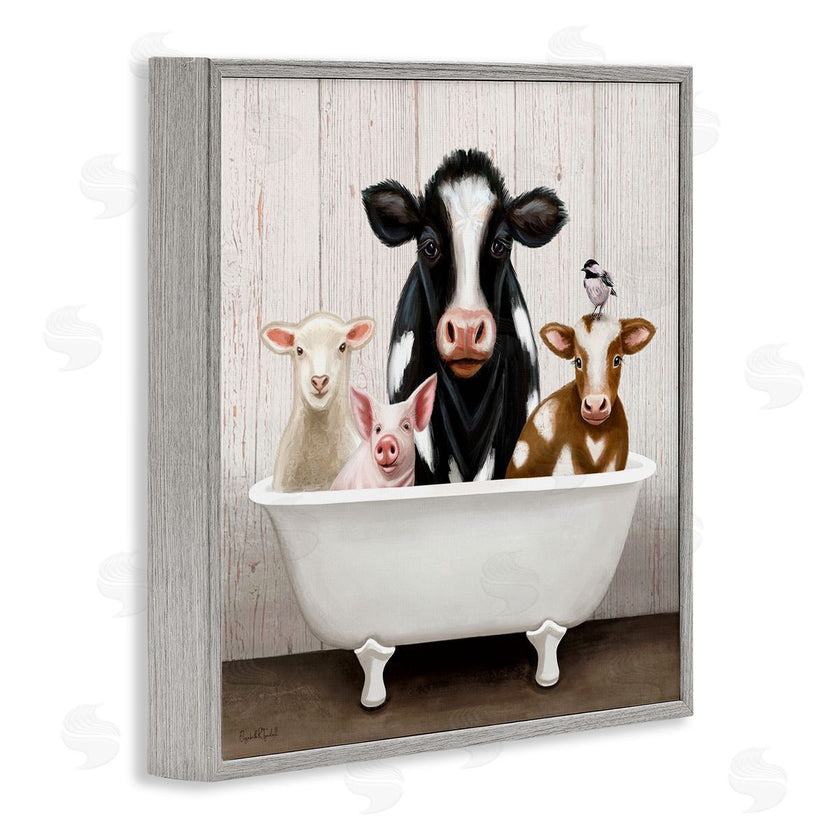 Elizabeth Tyndall | Country Animals Farmhouse Claw Bathtub