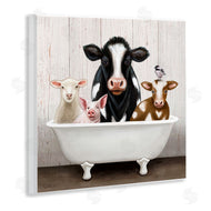 Elizabeth Tyndall | Country Animals Farmhouse Claw Bathtub