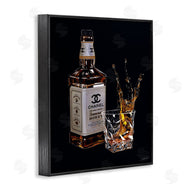 Ziwei Li | Splashing Liqueur Glam Whiskey Bottle