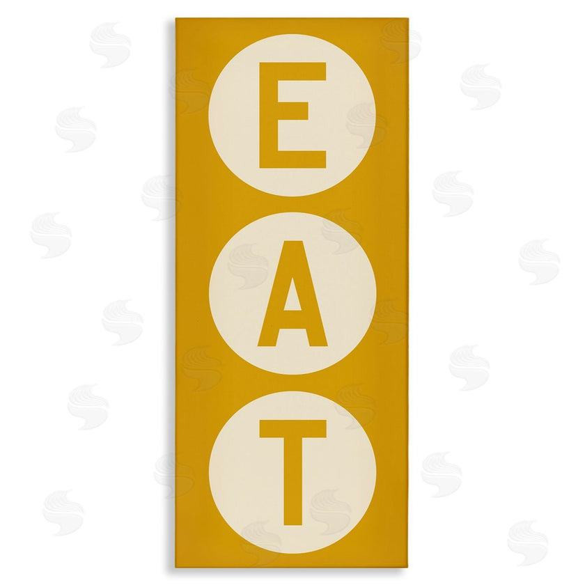 Ryan Fowler | Retro Style Eat Circle Letters Sign
