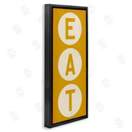 Ryan Fowler | Retro Style Eat Circle Letters Sign
