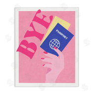 Stupell Studio | Bye Holding Travel Passport
