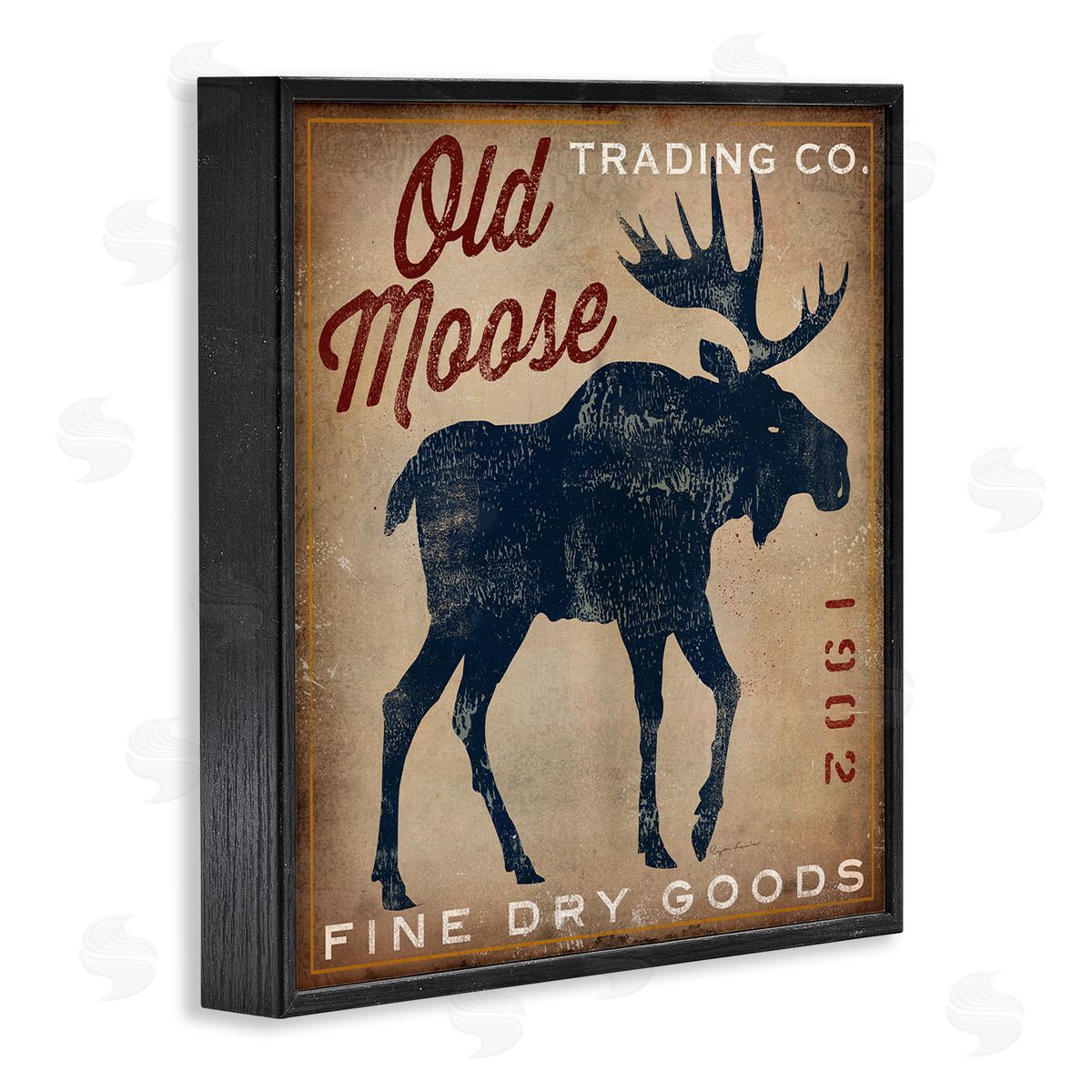 Ryan Fowler Old Moose Trading Co. Black Framed Glicee Wall Art Print
