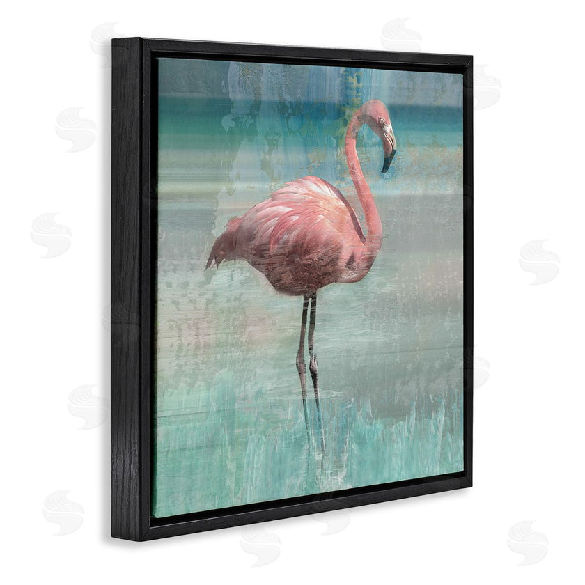 Nan | Layered Flamingo Bird Portrait