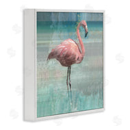 Nan | Layered Flamingo Bird Portrait