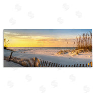 H.J. Herrera | Panoramic Coastal Beach Sunrise