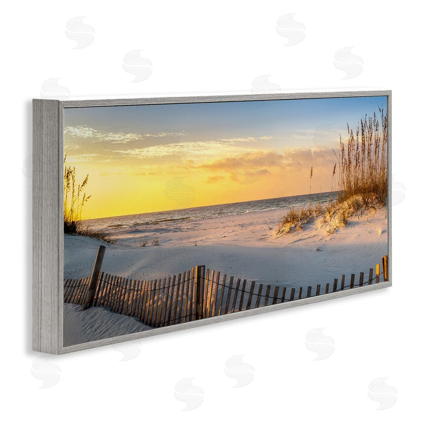 H.J. Herrera | Panoramic Coastal Beach Sunrise
