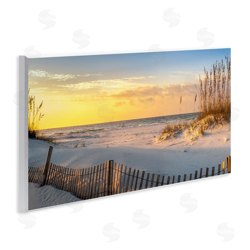 H.J. Herrera | Panoramic Coastal Beach Sunrise