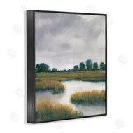 Tim OToole | Cloudy Rural Marsh Landscape