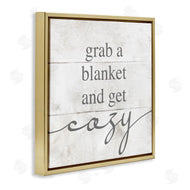 Stupell Studio | Grab Blanket Get Cozy Phrase