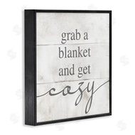 Stupell Studio | Grab Blanket Get Cozy Phrase