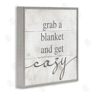 Stupell Studio | Grab Blanket Get Cozy Phrase