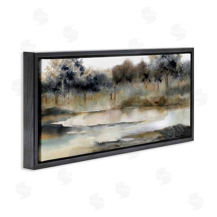 Carol Robinson | Trees By Lakeside Landscape