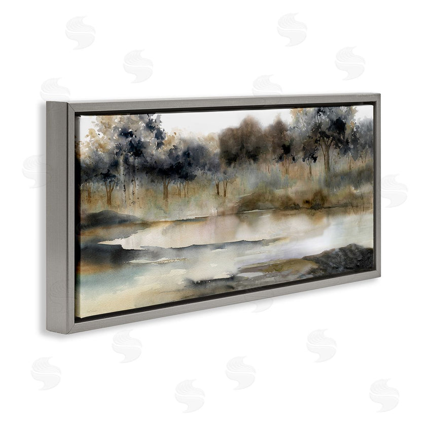 Carol Robinson | Trees By Lakeside Landscape